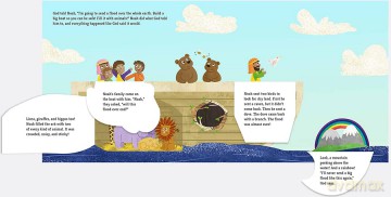 Lift-The-Flap Bible Stories Children [KSIĄŻKA]