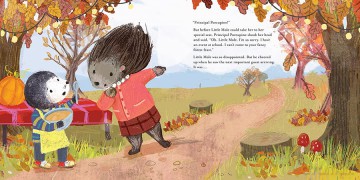 Little Mole Gives Thanks - Glenys Nellist [KSIĄŻKA]