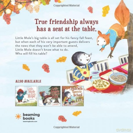 Little Mole Gives Thanks - Glenys Nellist [KSIĄŻKA]