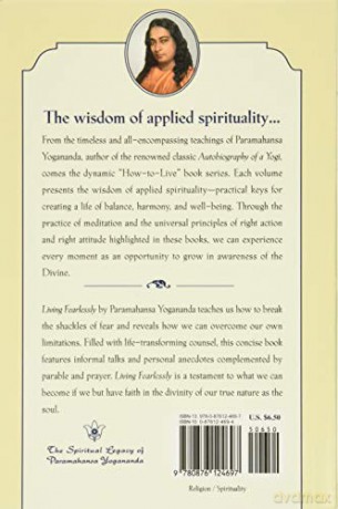 Living Fearlessly - P Yogananda [KSIĄŻKA]