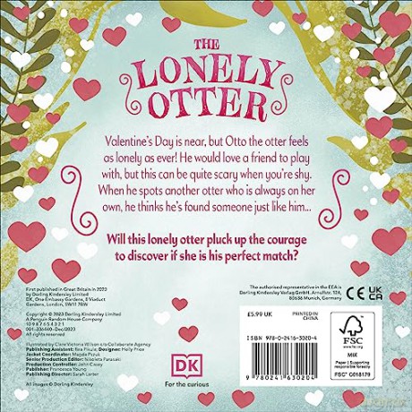 Lonely Otter - Dk [KSIĄŻKA]