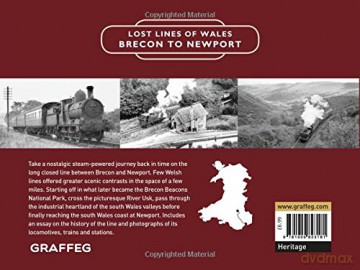 Lost Lines Of Wales Brecon To Newport - Tom Ferris [KSIĄŻKA]