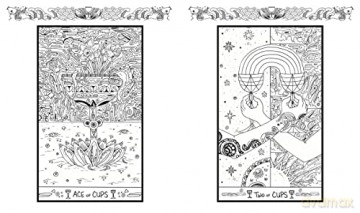 Luna Sol Tarot Coloring Book - Lisa Sterle [KSIĄŻKA]