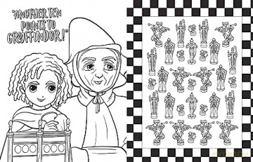 Magical Game Colouring Book Pb - Spinner Cala [KSIĄŻKA]