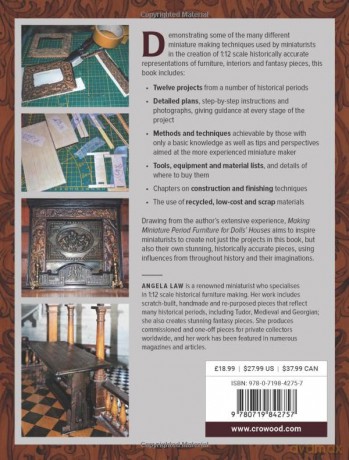 Making Miniature Period Furniture/Doll H - Angela Law [KSIĄŻKA]
