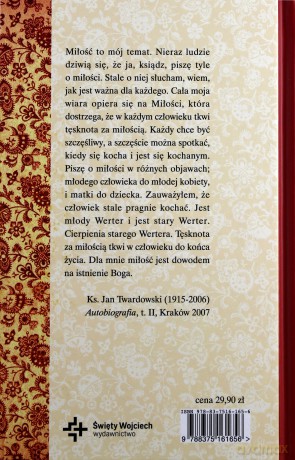 Tylko miłość się liczy - Jan Twardowski [KSIĄŻKA]