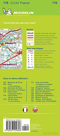 Map 0116 Chateaux Of The Loire [KSIĄŻKA]