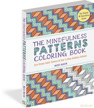 Mindfulness Patterns Coloring Book The - Mario Mart N [KSIĄŻKA]