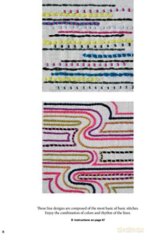 Modern Japanese Embroidery Stitches - Noriko Tsuchihashi [KSIĄŻKA]