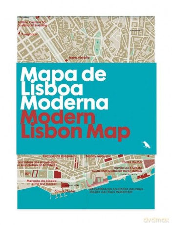 Modern Lisbon Map - Elisa Perogin [KSIĄŻKA]