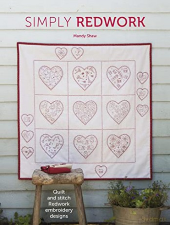 Modern Redwork Embroidery - Mandy Shaw [KSIĄŻKA]