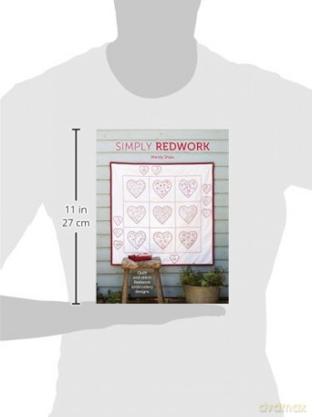 Modern Redwork Embroidery - Mandy Shaw [KSIĄŻKA]