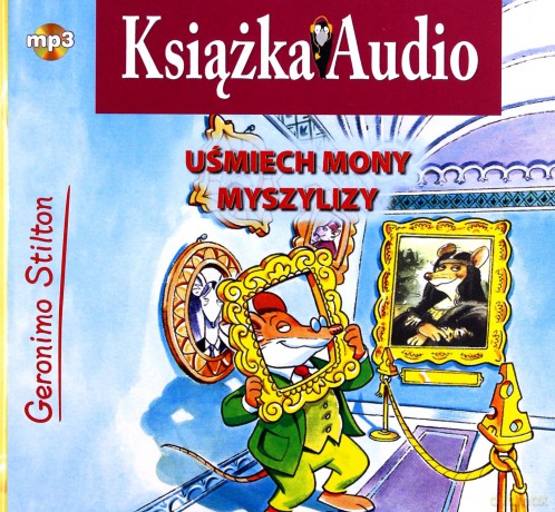 Uśmiech Mony Myszylizy. Książka audio CD MP3 - Geronimo Stilton [KSIĄŻKA]