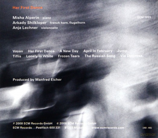 Misha Alperin: Her First Dance [CD]