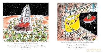 Mr Chicken Goes To Mars - Hobbs Leigh [KSIĄŻKA]