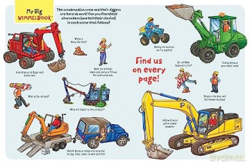 My Big Wimmelbook Diggers At Work - Max Walther [KSIĄŻKA]