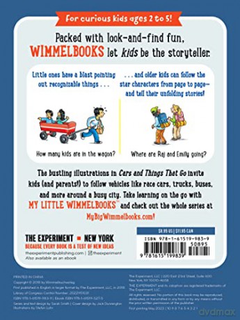 My Little Wimmelbook Cars/Things That Go - Stefan Lohr [KSIĄŻKA]