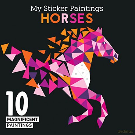 My Sticker Paintings Horses - Clorophyl Editions [KSIĄŻKA]