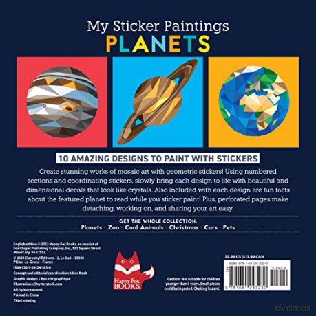 My Sticker Paintings Planets - Logan Powell [KSIĄŻKA]