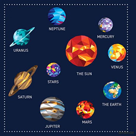 My Sticker Paintings Planets - Logan Powell [KSIĄŻKA]