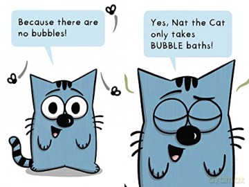 Nat The Cat Takes A Bath - Jarrett Lerner [KSIĄŻKA]