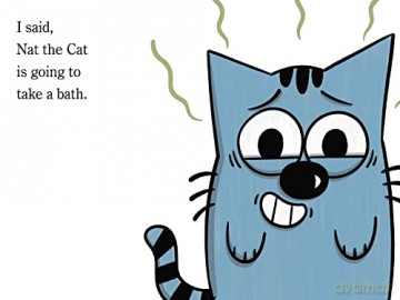 Nat The Cat Takes A Bath - Jarrett Lerner [KSIĄŻKA]