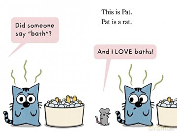 Nat The Cat Takes A Bath - Jarrett Lerner [KSIĄŻKA]