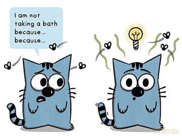 Nat The Cat Takes A Bath - Jarrett Lerner [KSIĄŻKA]