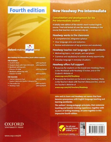 New Headway Pre-Intermediate Fourth Ed [KSIĄŻKA]