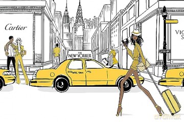 New York Through A Fashion Eye - Megan Hess [KSIĄŻKA]