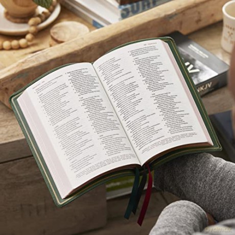 Nkjv Thinline Ref Bible Large Print Leat - Thomas Nelson [KSIĄŻKA]
