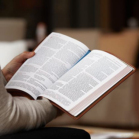 Nkjv Thinline Ref Bible Large Print Leat - Thomas Nelson [KSIĄŻKA]