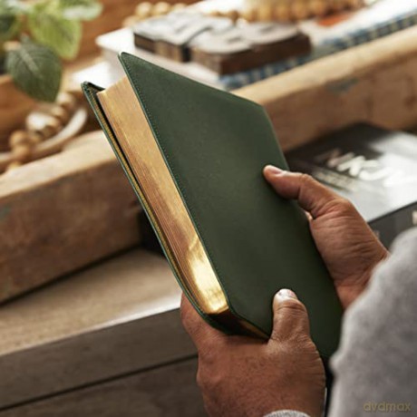 Nkjv Thinline Ref Bible Large Print Leat - Thomas Nelson [KSIĄŻKA]