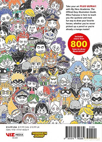 Official Easy Illustration Guide - Kohei Horikoshi [KSIĄŻKA]