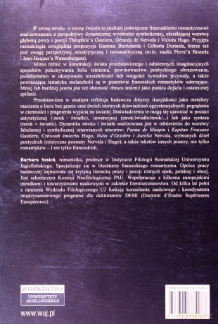 W stronę mroku, w stronę światła. O wyobraźni symbolicznej w romantyzmie francuskim - Barbara Sosień [KSIĄŻKA]