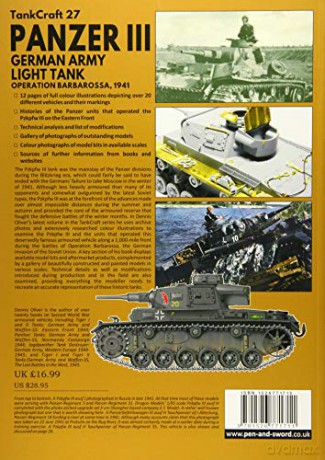 Panzer III Germany Army Light Tank - Dennis Oliver [KSIĄŻKA]