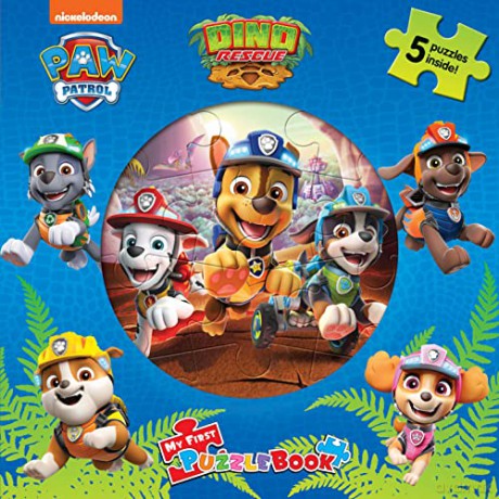 Paw Patrol Dino Rescue My First Puzzle B [KSIĄŻKA]