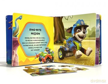 Paw Patrol Dino Rescue My First Puzzle B [KSIĄŻKA]