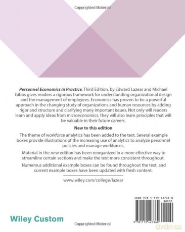 Personnel Economics In Practice Third [KSIĄŻKA]