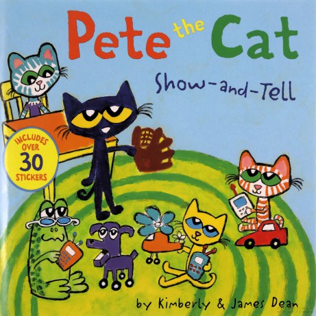 Pete Cat Show And Tell Jit - Dean James [KSIĄŻKA]