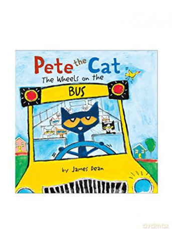 Pete The Cat The Wheels On The Bus Board - James Dean [KSIĄŻKA]
