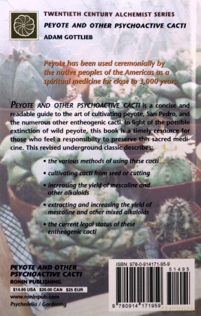 Peyote And Other Psychoactive Cacti - Adam Gottlieb [KSIĄŻKA]