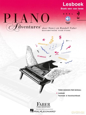 Piano Adventures Lesboek Deel 2 - Nancy Faber [KSIĄŻKA]