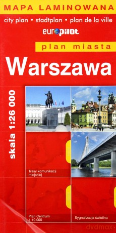 Warszawa. Plan miasta. Skala 1:26 000 [KSIĄŻKA]