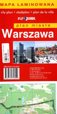 Warszawa. Plan miasta. Skala 1:26 000 [KSIĄŻKA]