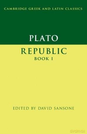 Plato I Republic I Book I - Introduc Edited Wit [KSIĄŻKA]