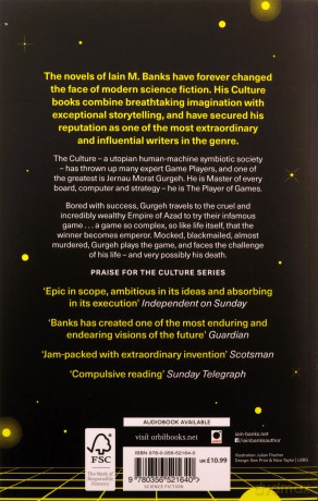 Player Of Games - Iain M Banks [KSIĄŻKA]