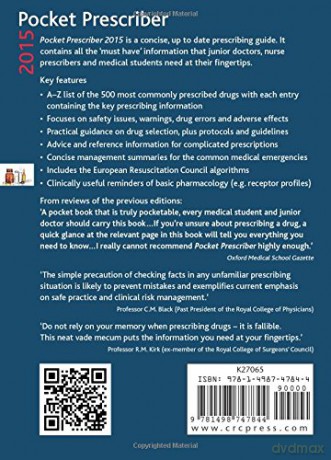 Pocket Prescriber 2015 - Timothy R Nicholson [KSIĄŻKA]