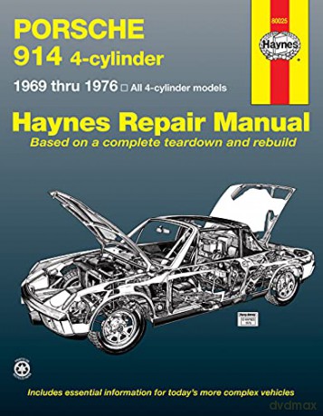Porsche 914 4 Cylinder Also 0239 - J.H. Haynes [KSIĄŻKA]