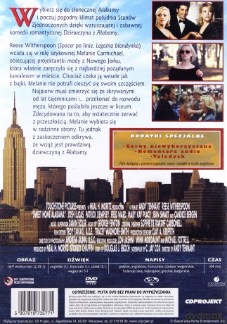 Dziewczyna z Alabamy [DVD]